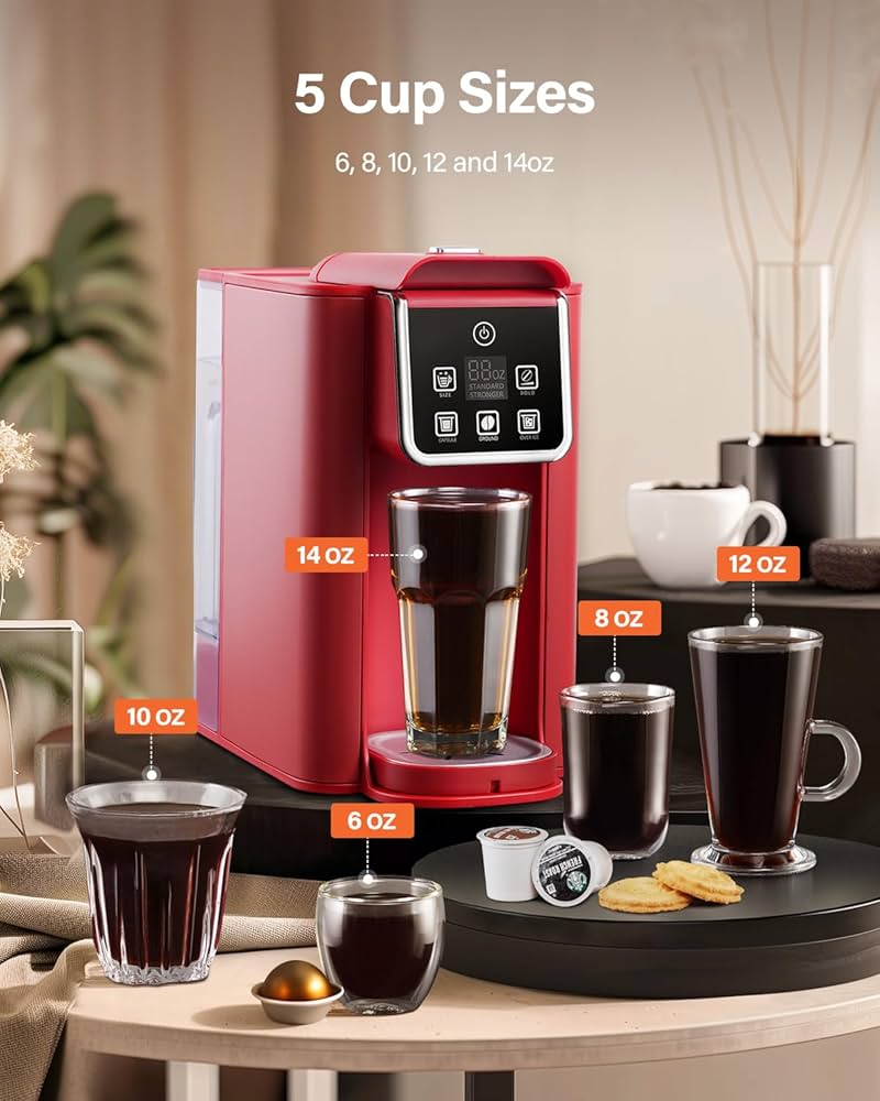 Amazon.com: SHARDOR Single Serve Coffee Maker, Hot and Iced